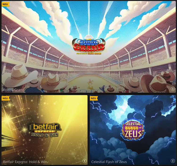 betfair games